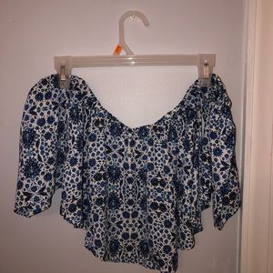 Off the shoulder boutique top
